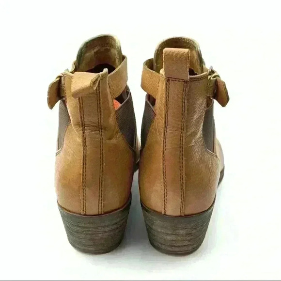 Splendid ankle boots 7 tan leather Chelsea western - Picture 3 of 11